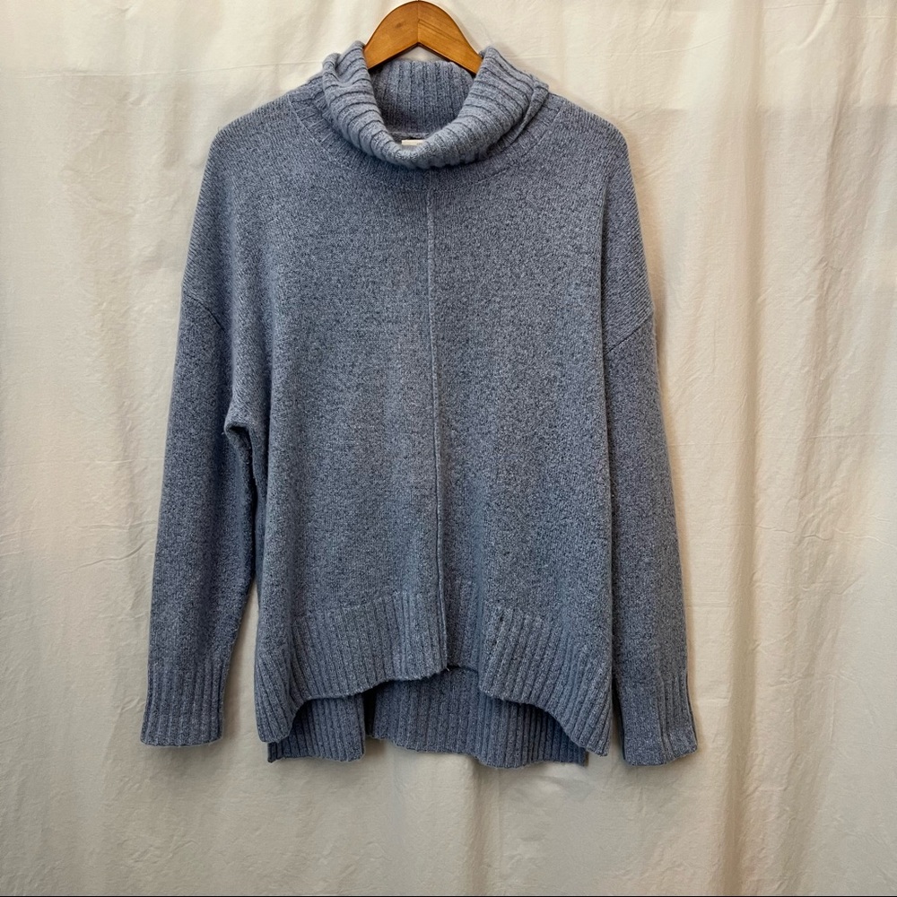 Nordstrom Signature 100% Cashmere Cowl Neck Sweater size Large